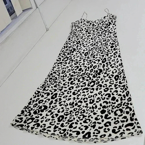 Anine Bing Rosemary Slip Dress Leopard XS - Picture 2 of 16